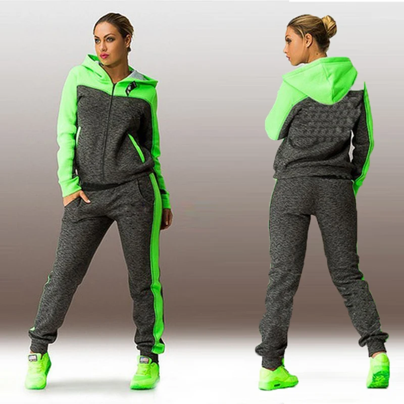 2 Piece Sets Plus Size Solid Women Sport Running Set Loose Hoodies Zippers Long Pant Women Autumn Fashing Tracksuits Suits 2020
2 Piece Sets Plus Size Solid Women Sport Running Set Loose Hoodies Zippers Long Pant Women Autumn Fashing Tracksuits Suits 2020