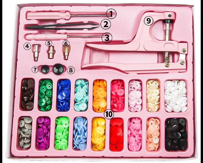 Resin T5 12mm Baby Sew-free Snap Button Snap Button Button Snap Installation Tool Set Screwdriver, Tweezers, Awl, Hand Press Set
Resin T5 12mm Baby Sew-free Snap Button Snap Button Button Snap Installation Tool Set Screwdriver, Tweezers, Awl, Hand Press Set
