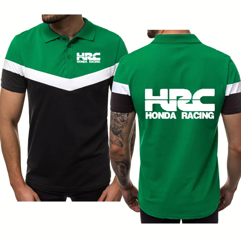 Men's tops HRC race motorcycle Splicing Summer casual Cotton polo shirt Fashion Hip Hop Harajuku Men's short sleeve
Men's tops HRC race motorcycle Splicing Summer casual Cotton polo shirt Fashion Hip Hop Harajuku Men's short sleeve