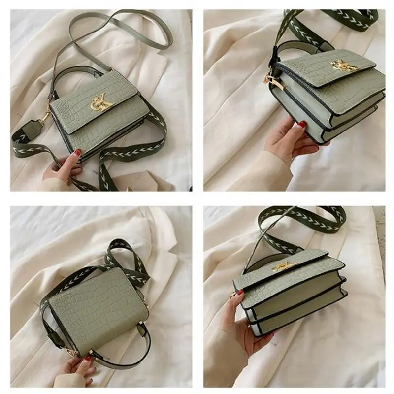 Metal Lock Solid Color Crossbody Bag For Women 2021 Popular Girl's Stone Pattern Small Handbags Ladies Purses And Handbags Bolsa
Metal Lock Solid Color Crossbody Bag For Women 2021 Popular Girl's Stone Pattern Small Handbags Ladies Purses And Handbags Bolsa