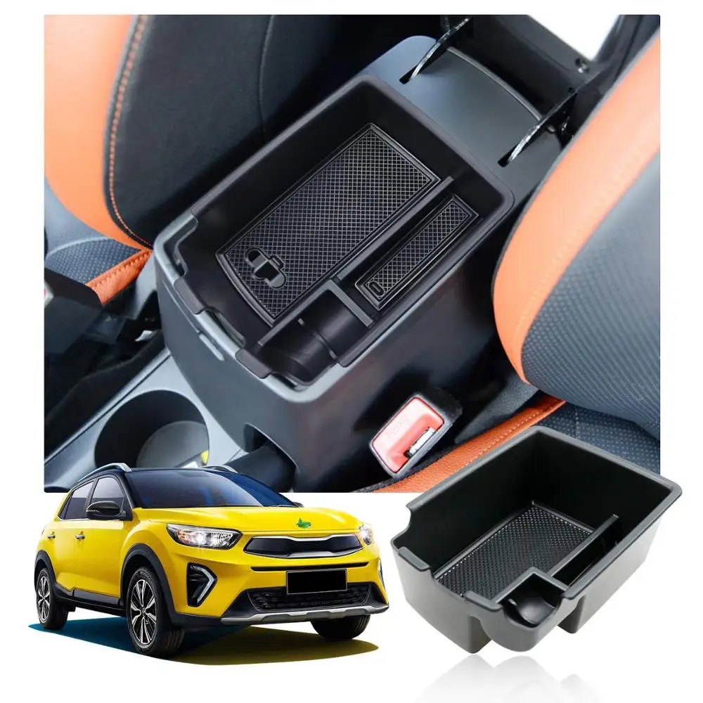 RUIYA ящик для хранения в подлокотнике автомобиля Kia Stonic 2018 2019 2020 автомобильный