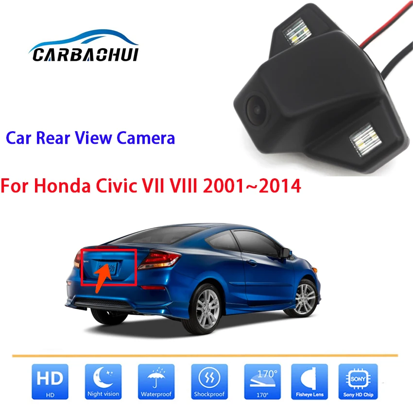 Автомобильная парковочная камера заднего вида для Honda Civic VII VIII 2001 ~ 2014 CCD Full HD камера заднего вида с ночным видением высокого качества RCA
Автомобильная парковочная камера заднего вида для Honda Civic VII VIII 2001 ~ 2014 CCD Full HD камера заднего вида с ночным видением высокого качества RCA
