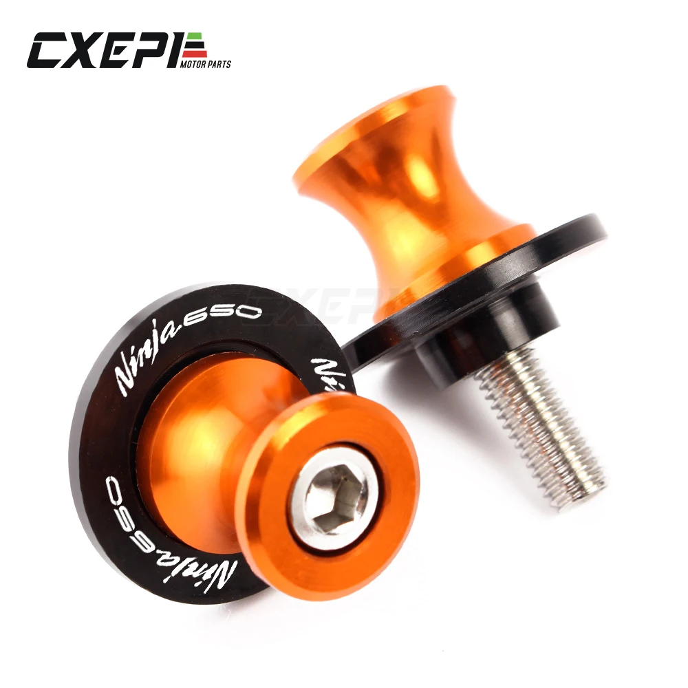 8MM NINJA650 Motorcycle Swingarm Spools Rear Stand Screws Sliders CNC Aluminum Accessories For Kawasaki Ninja 650 2017 2018 2019
8MM NINJA650 Motorcycle Swingarm Spools Rear Stand Screws Sliders CNC Aluminum Accessories For Kawasaki Ninja 650 2017 2018 2019