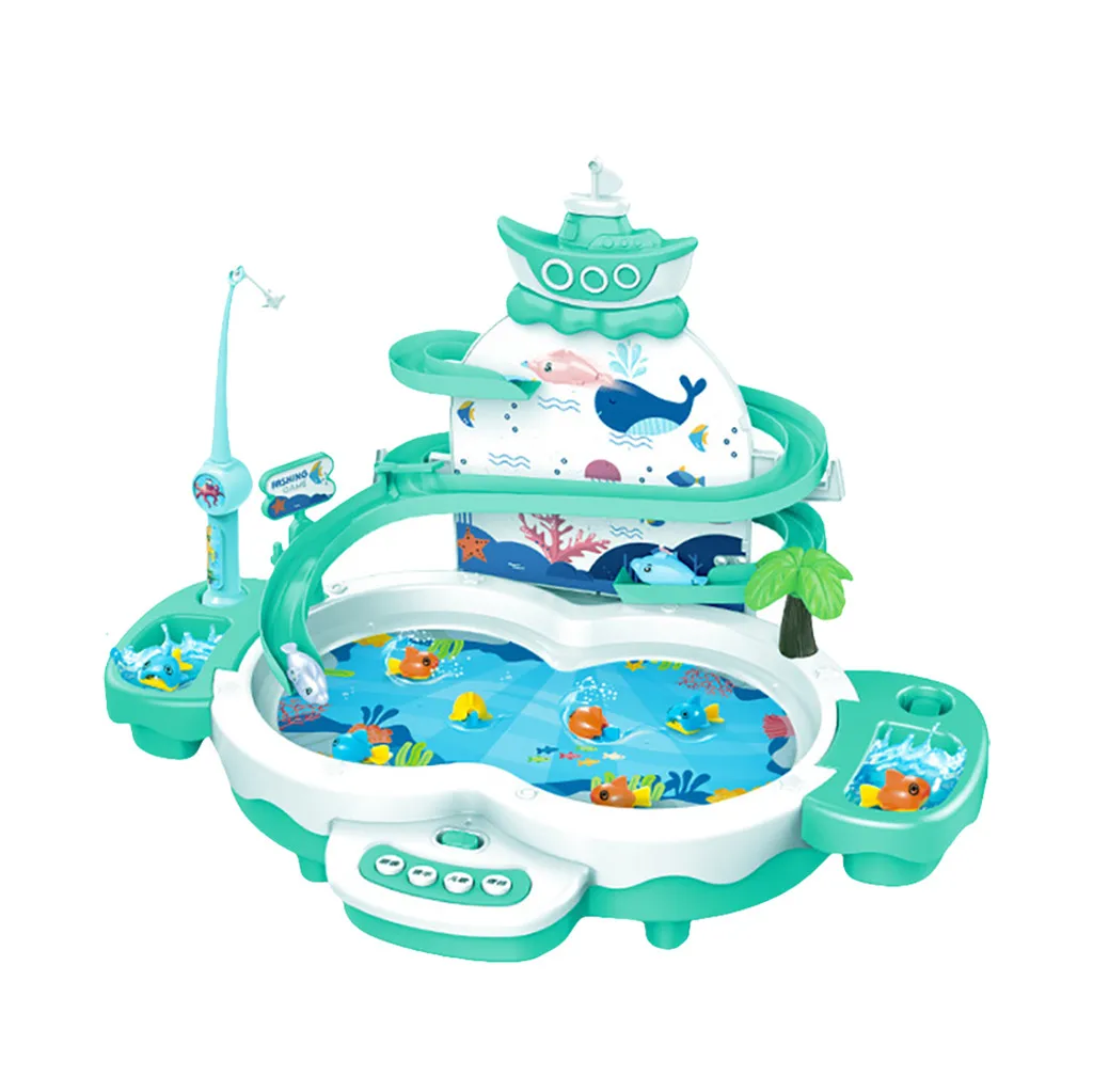 Electric lovely fishing toys music rotary fishing games magnetic educational toys children boys and girls fishing toys set L4
Electric lovely fishing toys music rotary fishing games magnetic educational toys children boys and girls fishing toys set L4