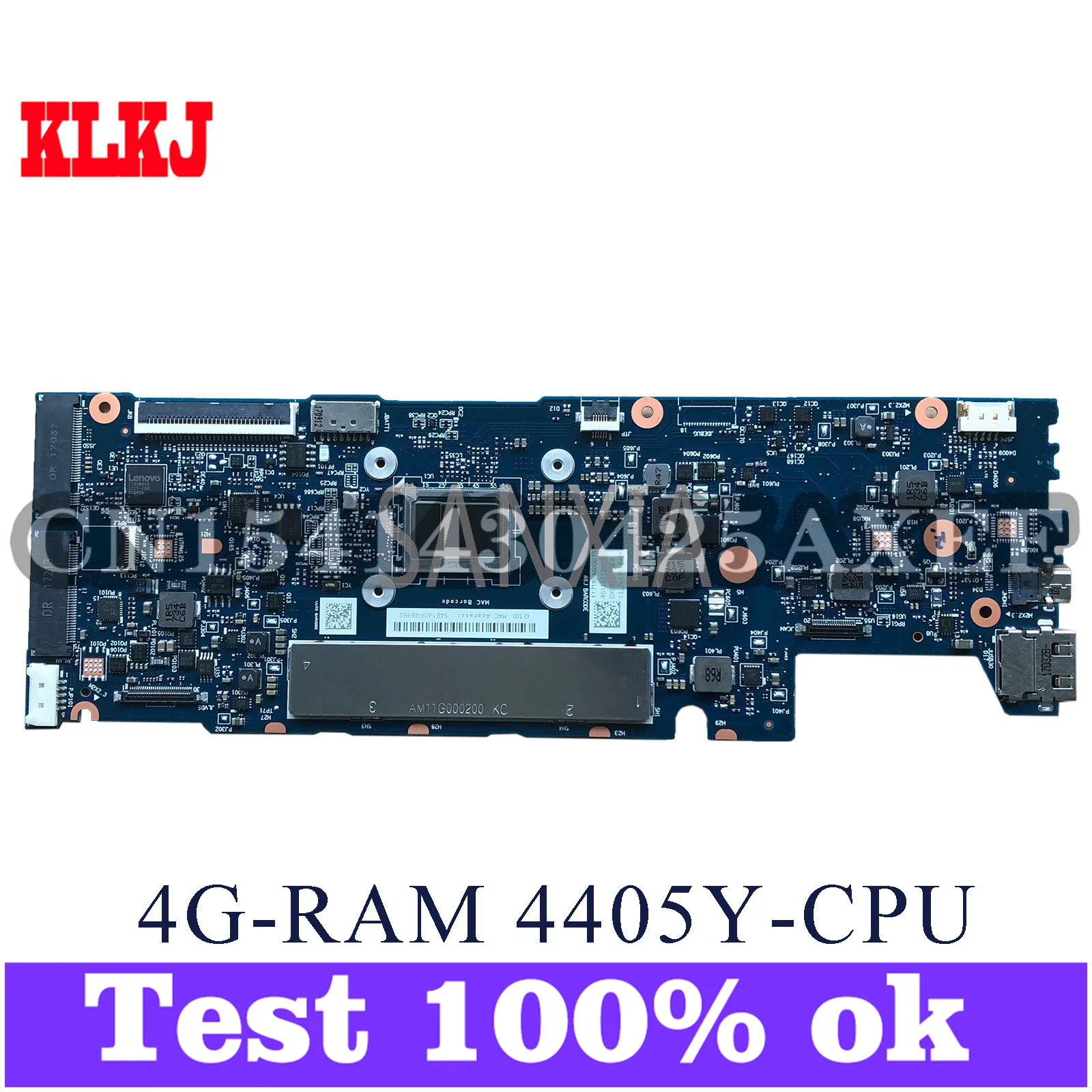 KLKJ NM-B011 Laptop Motherboard For Lenovo YOGA 710-11IKB Original Mainboard 4G-RAM 4405Y
KLKJ NM-B011 Laptop Motherboard For Lenovo YOGA 710-11IKB Original Mainboard 4G-RAM 4405Y