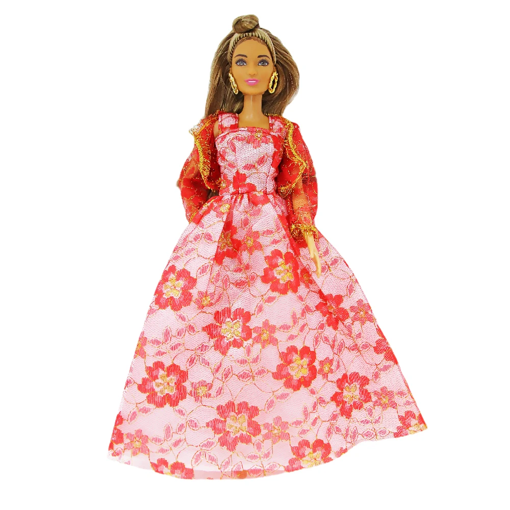 Chinese New Year Red Dress Outfit Suit Sets for Barbie BJD FR SD Doll Clothes Role Play Accessories Toys for Girl
Chinese New Year Red Dress Outfit Suit Sets for Barbie BJD FR SD Doll Clothes Role Play Accessories Toys for Girl