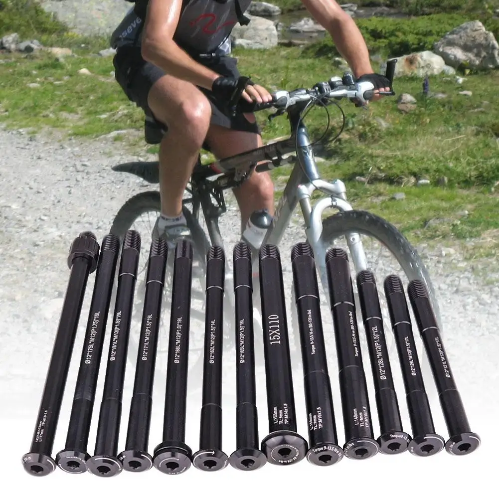 Mountain Bike Bicycle Disc Quick Release Thru Axle Shaft Front Rear Hub Skewer Bicycle Fork Thru Axle Levers Bicycle Accessories
Mountain Bike Bicycle Disc Quick Release Thru Axle Shaft Front Rear Hub Skewer Bicycle Fork Thru Axle Levers Bicycle Accessories