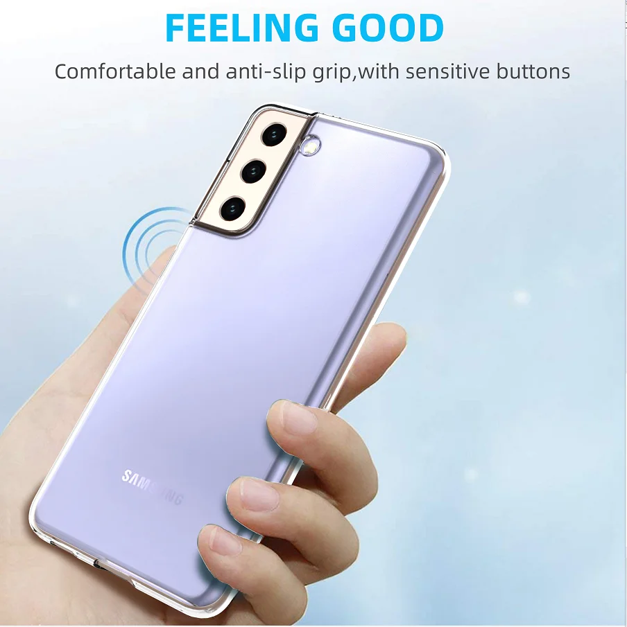Ultra Thin Clear Phone Case For Samsung Galaxy S21 Plus Transparent Silicone TPU Cover Case For Samsung S21 Ultra A81 A12 Mobile
Ultra Thin Clear Phone Case For Samsung Galaxy S21 Plus Transparent Silicone TPU Cover Case For Samsung S21 Ultra A81 A12 Mobile