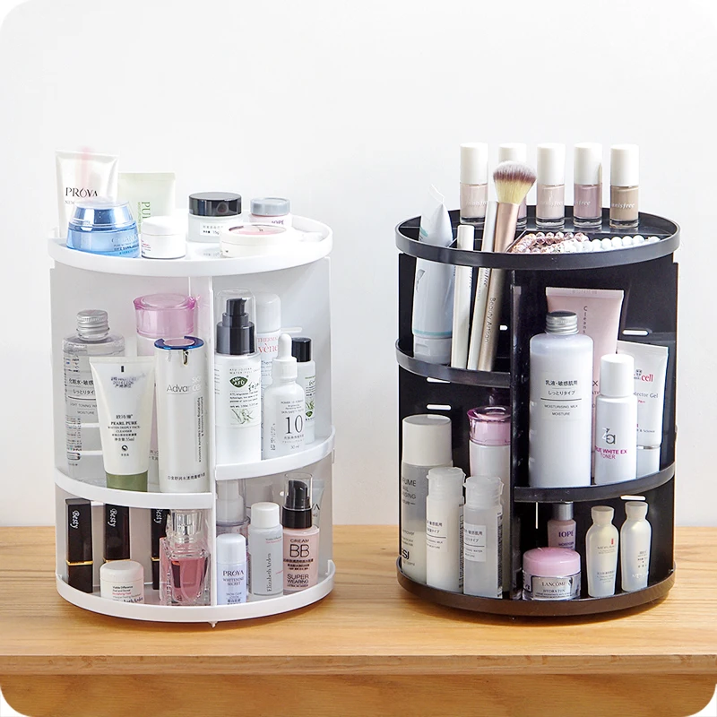 Desktop Rotary Cosmetics Storage Rack Plastic Storage Box Shelf Dressing Table Skin Care Organizer ZM916
Desktop Rotary Cosmetics Storage Rack Plastic Storage Box Shelf Dressing Table Skin Care Organizer ZM916