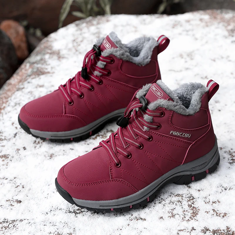 High Top Male Shoes Sneakers Faux Fur Waterproof Outdoor Winter Sneakers Plush Trekking Casual Sneaker Platform Sports Shoes
High Top Male Shoes Sneakers Faux Fur Waterproof Outdoor Winter Sneakers Plush Trekking Casual Sneaker Platform Sports Shoes