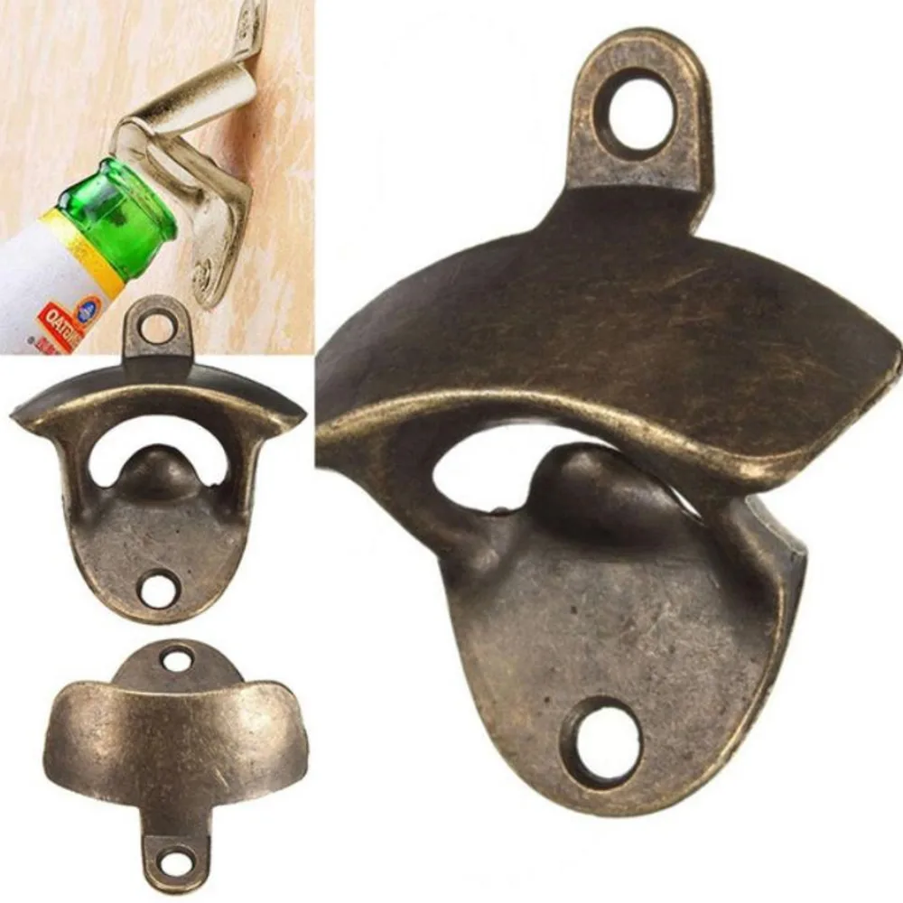 700pcs/lot Retro Wall Mounted Bottle Opener Beer Opener For Wine Soda Glass Cap Opener Kitchen Bar Restaurant Gift
700pcs/lot Retro Wall Mounted Bottle Opener Beer Opener For Wine Soda Glass Cap Opener Kitchen Bar Restaurant Gift