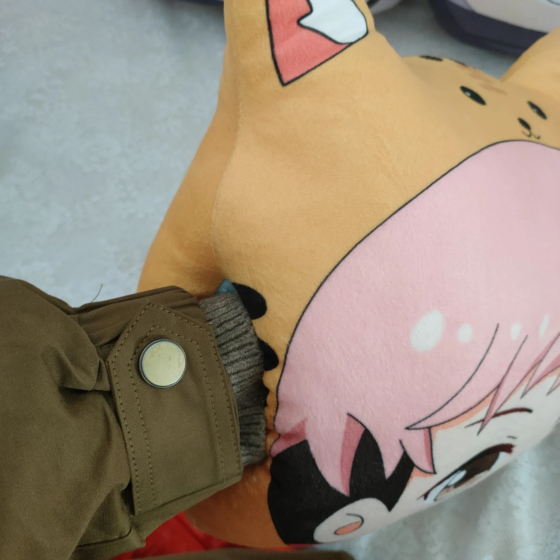 Jujutsu Kaisen Hand Warmer Throw Pillow Gojo Satoru Fushiguro Megumi Yuji Itadori Cushion Warm Winter Anime Plush Toys Cosplay
Jujutsu Kaisen Hand Warmer Throw Pillow Gojo Satoru Fushiguro Megumi Yuji Itadori Cushion Warm Winter Anime Plush Toys Cosplay