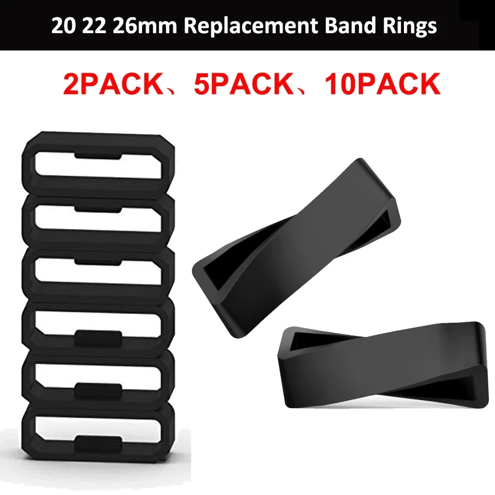 Rubber Watch Strap Band Keeper Loop Security Holder Retainer Ring For Garmin Fenix 5 5 Plus 6 for Forerunner 945 935 235 630 735
Rubber Watch Strap Band Keeper Loop Security Holder Retainer Ring For Garmin Fenix 5 5 Plus 6 for Forerunner 945 935 235 630 735