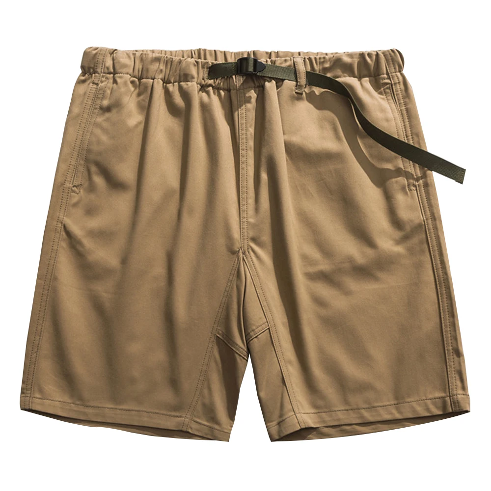 Solid Color Casual Shorts with Belt Mens Summer Safari Style Half Pants Streetwear Loose Knee-length Shorts Men
Solid Color Casual Shorts with Belt Mens Summer Safari Style Half Pants Streetwear Loose Knee-length Shorts Men