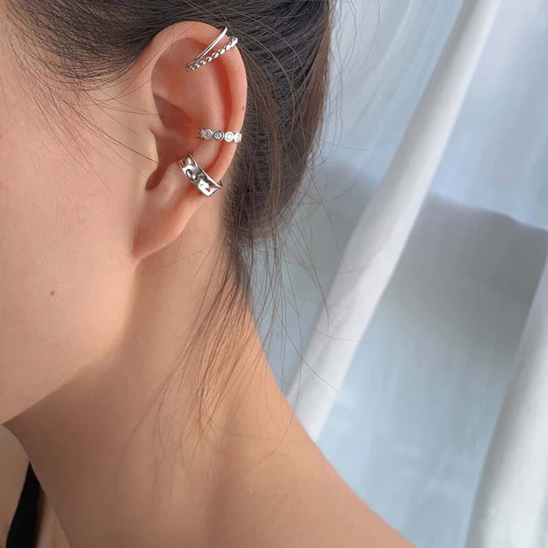 Ins Zircon Silver Korean Design Zircon Geometric Earrings Female Double Twist Without Pierced War Clip Ear Cuff
Ins Zircon Silver Korean Design Zircon Geometric Earrings Female Double Twist Without Pierced War Clip Ear Cuff