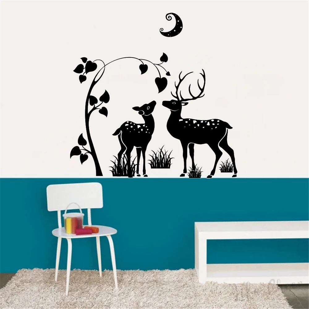 Cute Dear Elk Wall Stickers For Livingroom Bedroom Sofa Decoration Decals Removable Vinyl Murals Waterproof Poster DW21411
Cute Dear Elk Wall Stickers For Livingroom Bedroom Sofa Decoration Decals Removable Vinyl Murals Waterproof Poster DW21411
