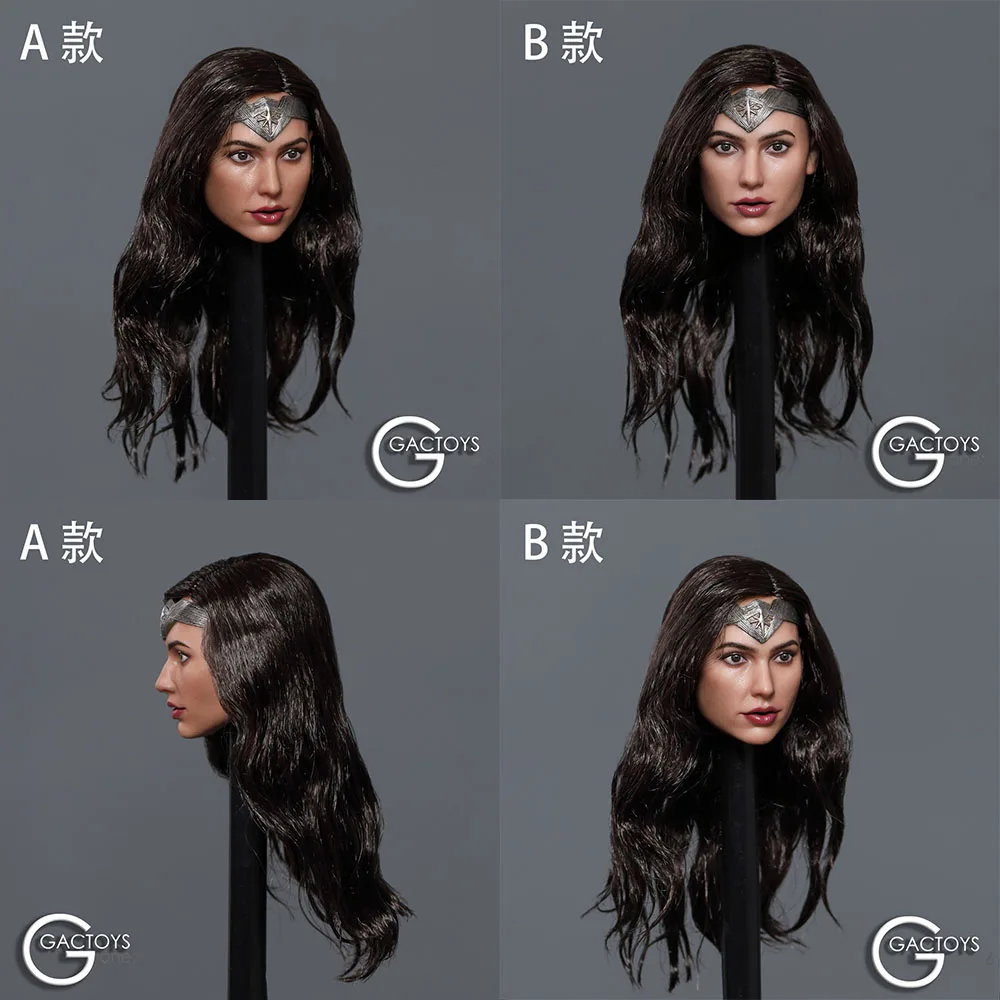 GACTOYS 1/6 Female Soldier Head Sculpture GC037 Female Long Hair Gal Gadot Head Sculpture for 12 Inch Action Figure
GACTOYS 1/6 Female Soldier Head Sculpture GC037 Female Long Hair Gal Gadot Head Sculpture for 12 Inch Action Figure