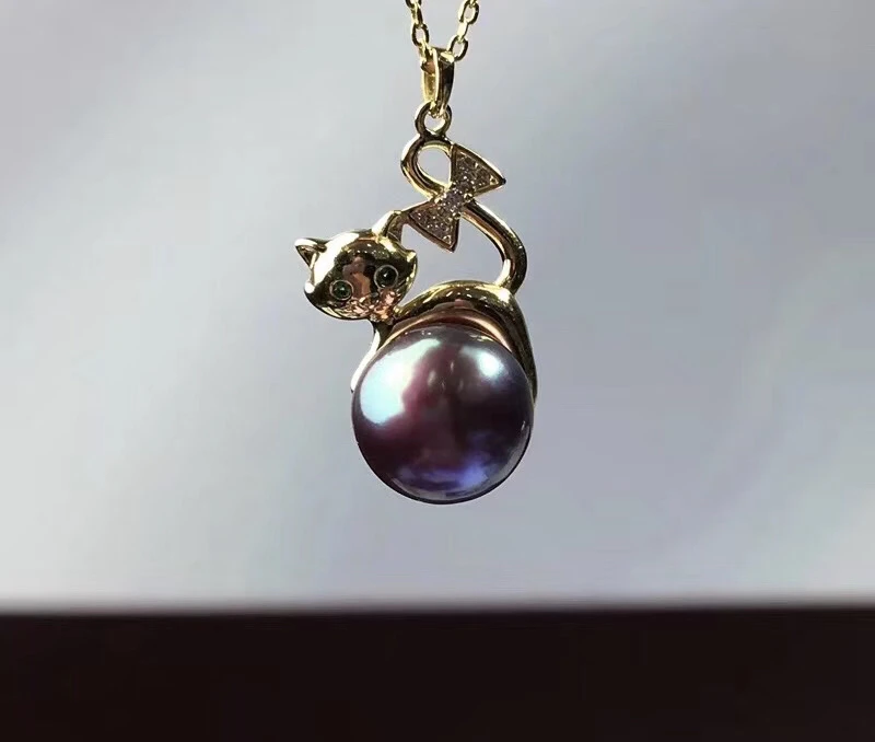 Cute Cat Popular Female Girl's 925 Sterling Silver Pendant Mountings Findings Settings Jewelry Parts Fittings for Pearls Beads
Cute Cat Popular Female Girl's 925 Sterling Silver Pendant Mountings Findings Settings Jewelry Parts Fittings for Pearls Beads