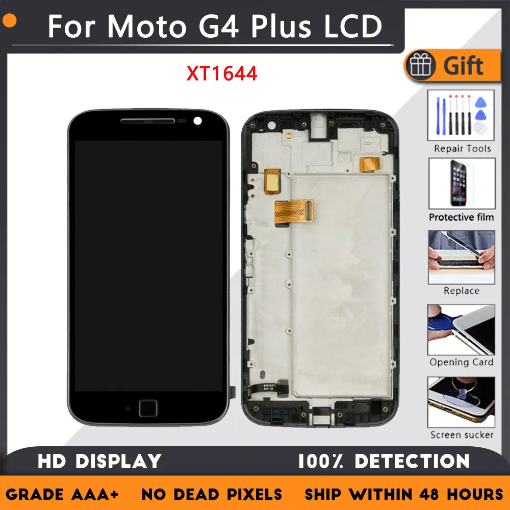 ЖК-дисплей 5,5 ''AAA +++ для Motorola Moto G4 plus, сенсорный экран, дигитайзер в сборе с рамкой для Moto G4 plus, Замена ЖК-дисплея
ЖК-дисплей 5,5 ''AAA +++ для Motorola Moto G4 plus, сенсорный экран, дигитайзер в сборе с рамкой для Moto G4 plus, Замена ЖК-дисплея