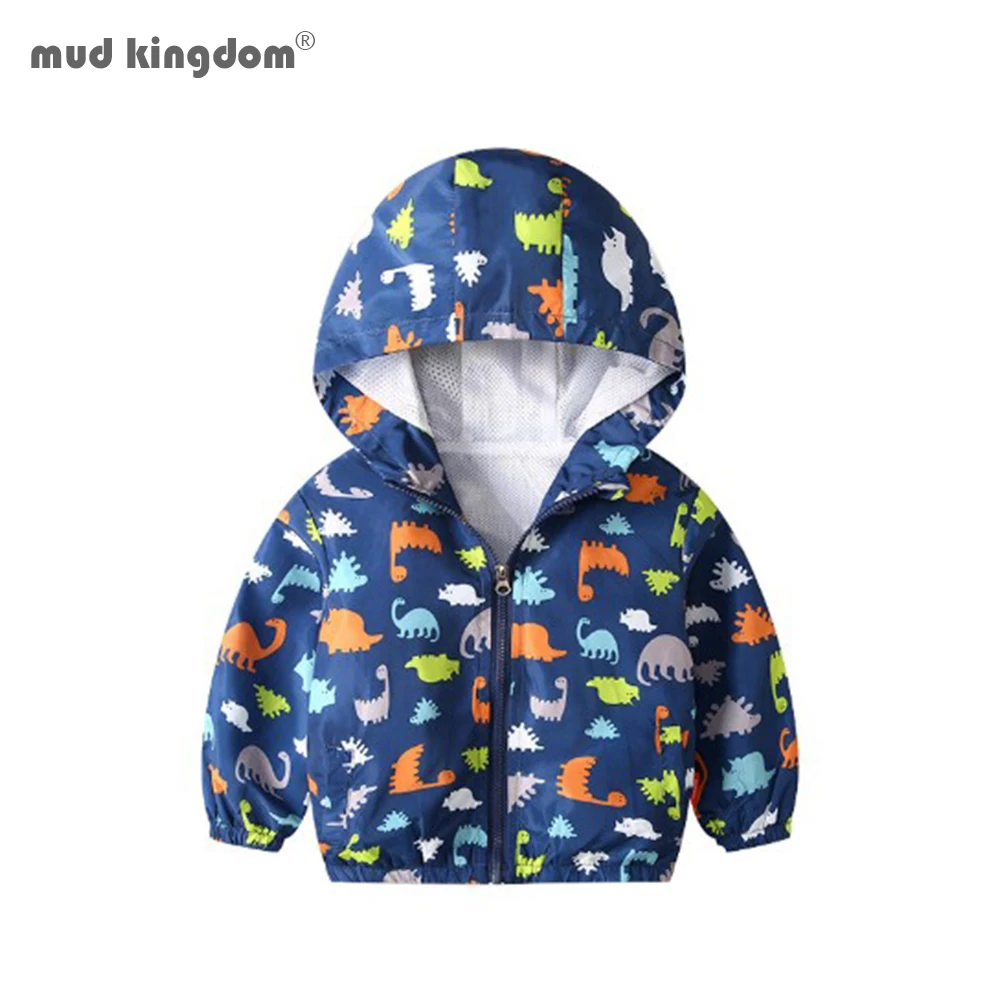 Mudkingdom Boys Jackets Lightweight Long Sleeve Spring Autumn Colorful Fashion Print Children Outerwear Cartoon Dinosaur Coats
Mudkingdom Boys Jackets Lightweight Long Sleeve Spring Autumn Colorful Fashion Print Children Outerwear Cartoon Dinosaur Coats