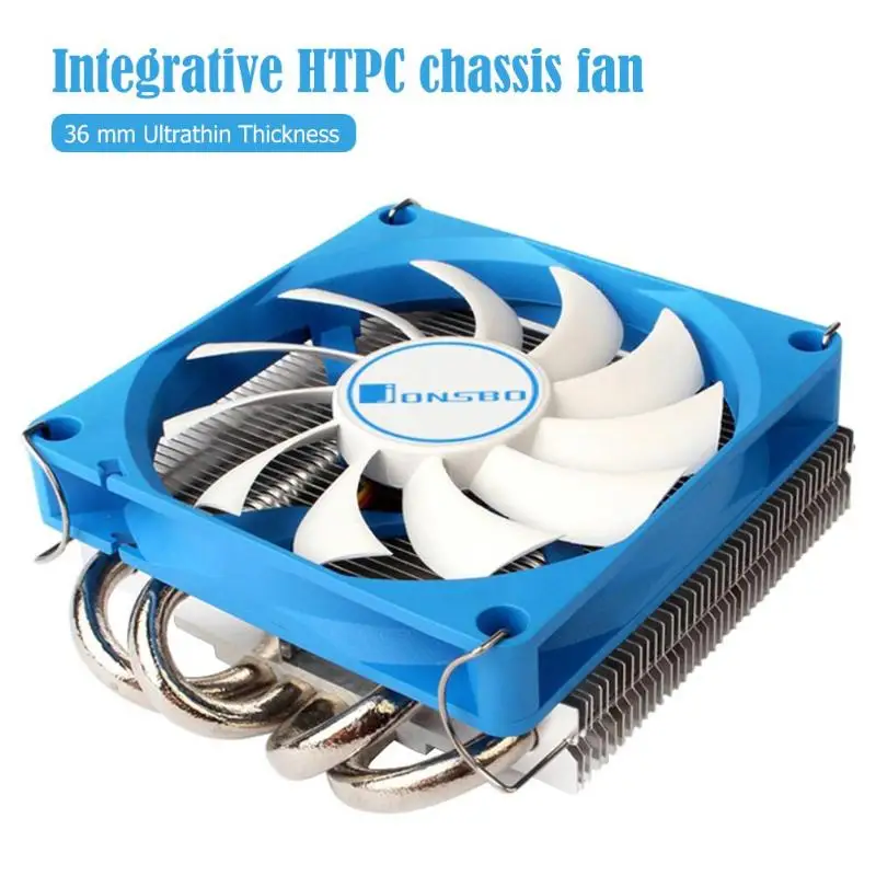 Вентилятор охлаждения процессора Jonsbo HP 400 HTPC чехол для ПК Все в одном 4 тепловых