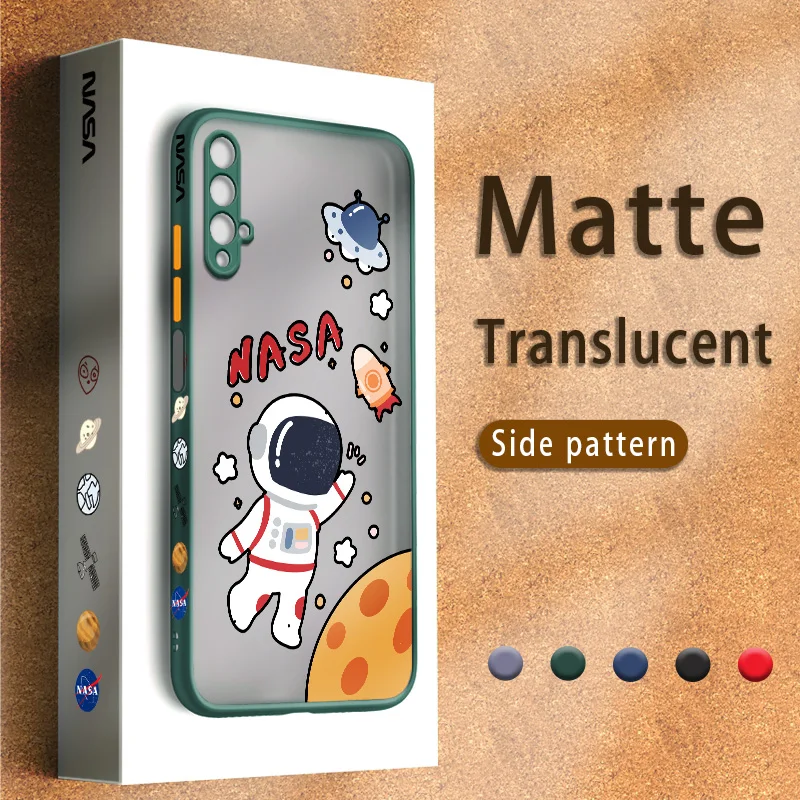Skin Feel Astronaut Matte Transparent Case For Huawei Honor 8X 9A 9X 10i X10 Max 20 20S 20i X20 Pro SE Luxury Candy Color Cover 
Skin Feel Astronaut Matte Transparent Case For Huawei Honor 8X 9A 9X 10i X10 Max 20 20S 20i X20 Pro SE Luxury Candy Color Cover