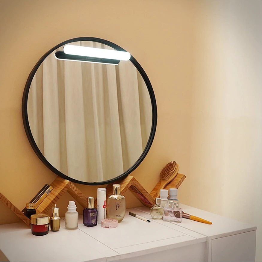 Stepless Dimming LED Makeup Lamp Bar Light USB Rechargeable Hanging Magnetic Lamp Touch Switch Mirror Light Selfie Makeup Light
Stepless Dimming LED Makeup Lamp Bar Light USB Rechargeable Hanging Magnetic Lamp Touch Switch Mirror Light Selfie Makeup Light