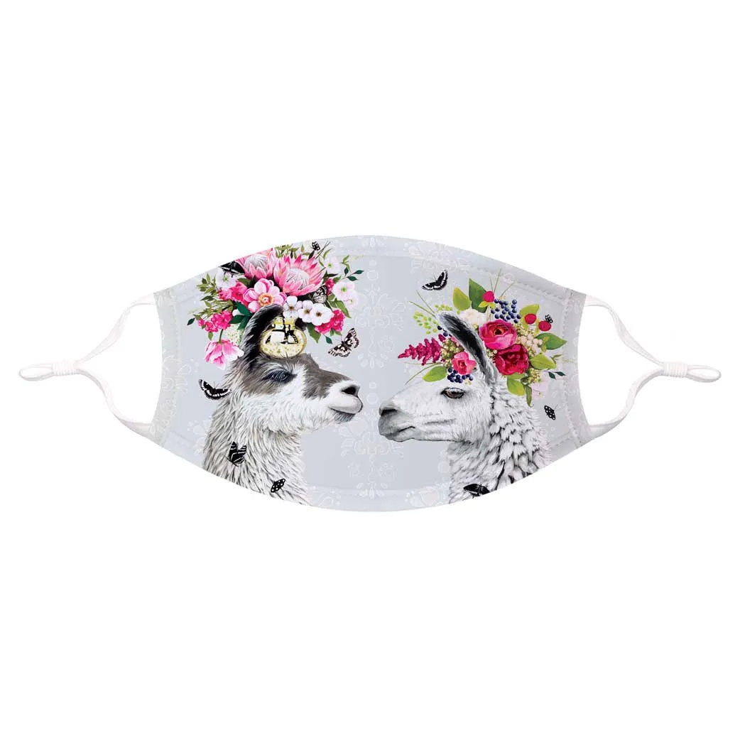 Creative Design Watercolor Lovely Llamas Printed Mouth Covering Washable Reusable Fabric Face Mask with Filter
Creative Design Watercolor Lovely Llamas Printed Mouth Covering Washable Reusable Fabric Face Mask with Filter