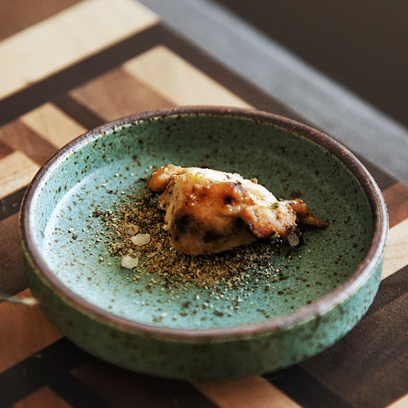 Retro style creative ceramic tableware home restaurant clay small dishes rice bowl sauce dish dessert dish flavor dish
Retro style creative ceramic tableware home restaurant clay small dishes rice bowl sauce dish dessert dish flavor dish