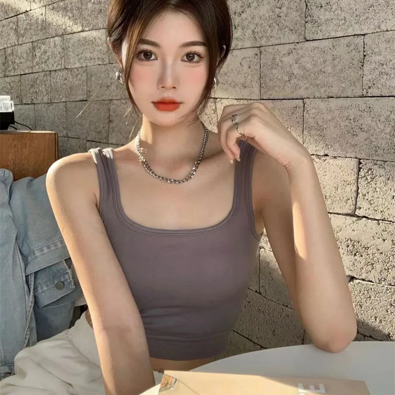 Hot Selling One-piece Strapless Square Collar With Breast Cushion Suspender Vest Top Suspender Beautiful Back Underwear Women
Hot Selling One-piece Strapless Square Collar With Breast Cushion Suspender Vest Top Suspender Beautiful Back Underwear Women
