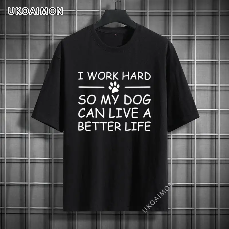 New Arrival I Work Hard So My Dog Can Live A Better Faddish Teenagers T-Shirts 3D Printed Cotton T Shirts Crew Neck Cartoon
New Arrival I Work Hard So My Dog Can Live A Better Faddish Teenagers T-Shirts 3D Printed Cotton T Shirts Crew Neck Cartoon