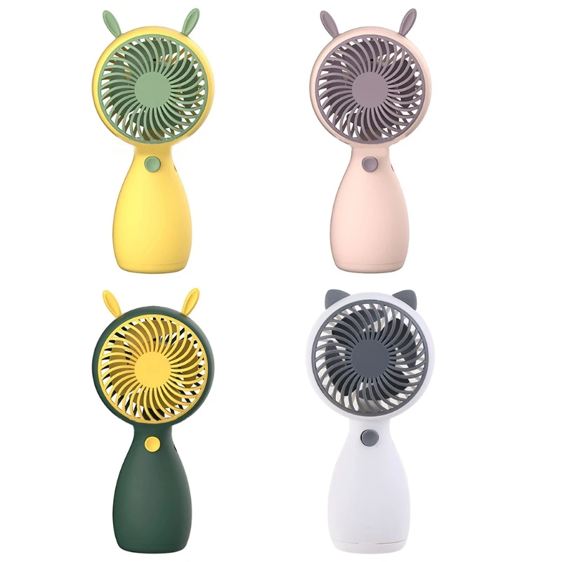 R9UD Portable Handheld Cooling Fan Cute Personal Mini Fan Multiple Colors Strong Quiet Airflow Student Summer Cooling Fan
R9UD Portable Handheld Cooling Fan Cute Personal Mini Fan Multiple Colors Strong Quiet Airflow Student Summer Cooling Fan
