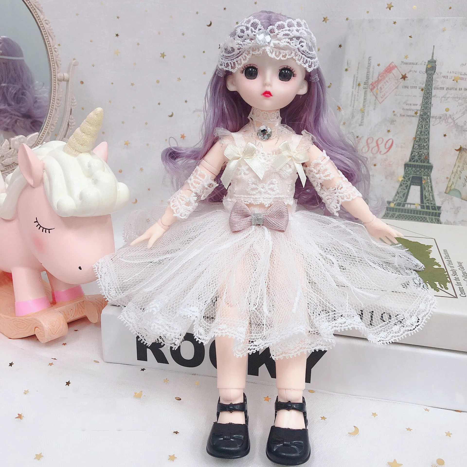 Fantasy Princess Dress for 1/6 Doll Clothes 30 CM BJD Doll Fashion Beautiful Wedding Dress Dress up For Dolls Doll Accessories
Fantasy Princess Dress for 1/6 Doll Clothes 30 CM BJD Doll Fashion Beautiful Wedding Dress Dress up For Dolls Doll Accessories