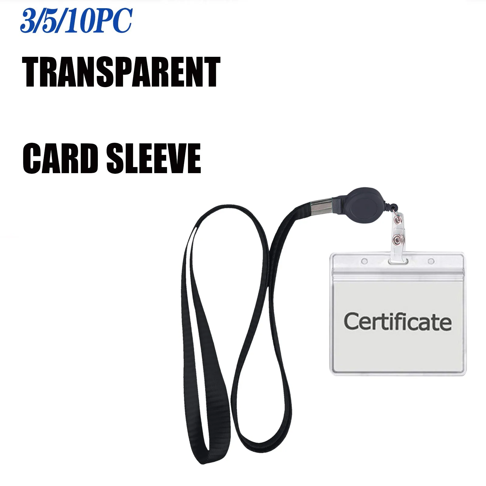 Breakaway Lanyards with ID Holder Clear Name Badge Holder with Lanyards Plastic Protective Cover Reusable Badge Holders NEW
Breakaway Lanyards with ID Holder Clear Name Badge Holder with Lanyards Plastic Protective Cover Reusable Badge Holders NEW