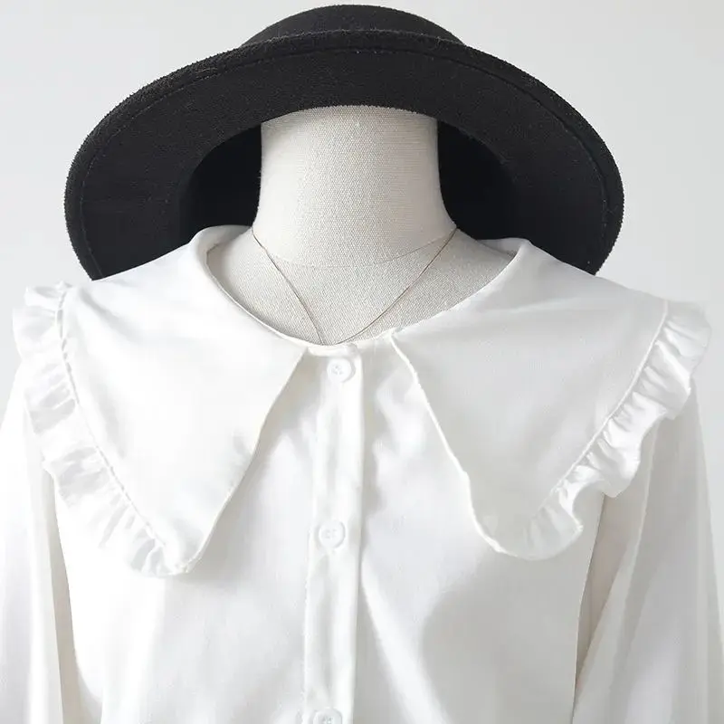 Harajuku Kawaii Blouses Shirts for Women Spring Summer 2021 Korean Fashion Long Sleeve White Red Collar Tops Clothes
Harajuku Kawaii Blouses Shirts for Women Spring Summer 2021 Korean Fashion Long Sleeve White Red Collar Tops Clothes