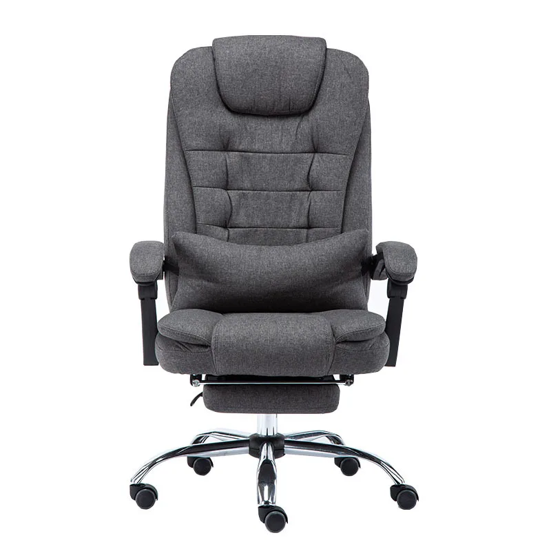Fabric Computer Office Chair Home Massage Reclining Lunch Break Pu Boss | Мебель