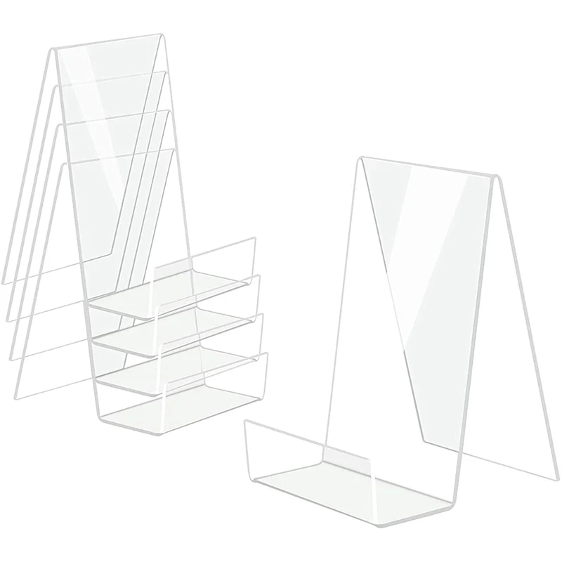 Acrylic Book Stand with Ledge,Transparent Acrylic Display Easel, Clear Tablet Holder for Books,Notebooks,Artworks,CD
Acrylic Book Stand with Ledge,Transparent Acrylic Display Easel, Clear Tablet Holder for Books,Notebooks,Artworks,CD