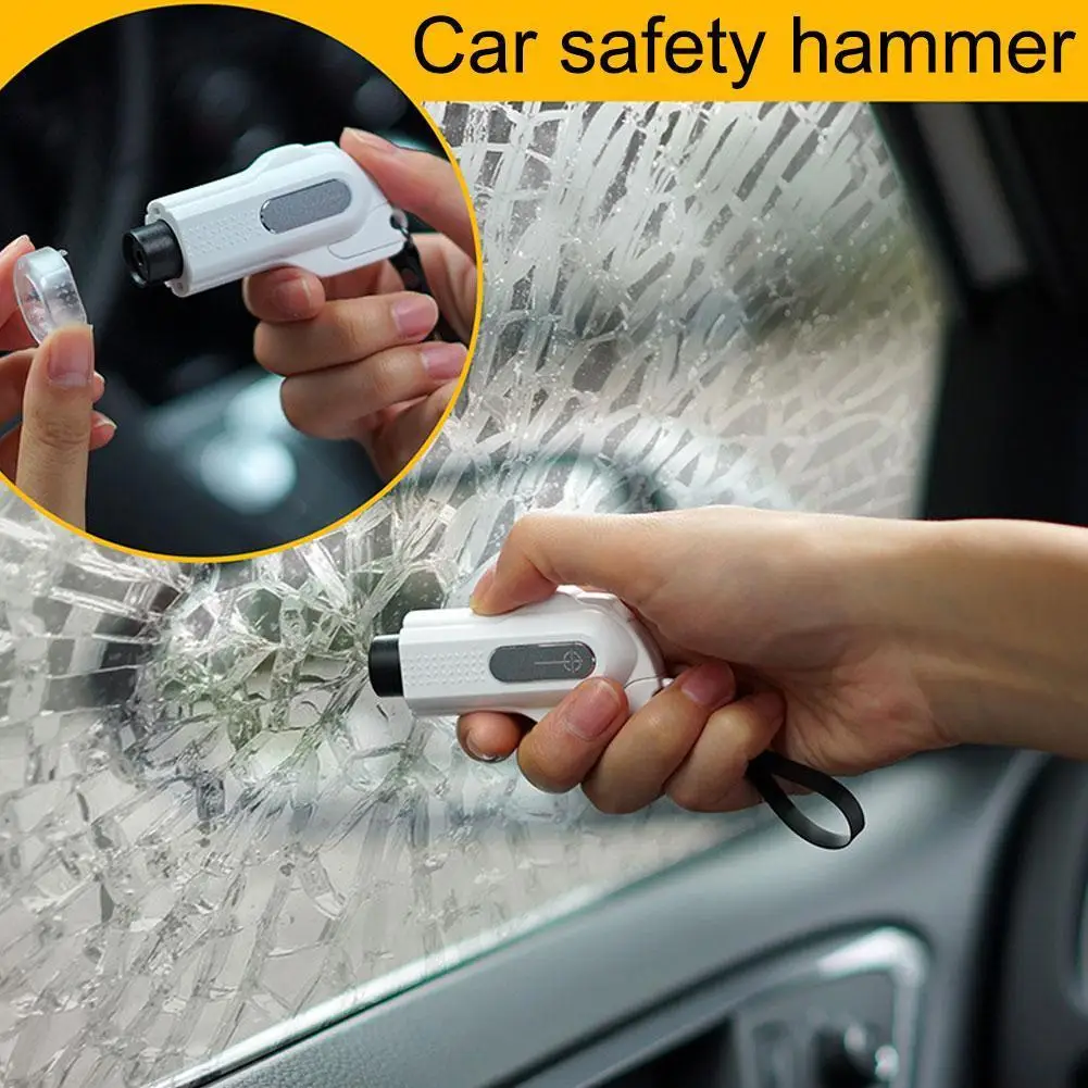 Portable Window Breaker Punch Car Escape Safety Hammer Car Self-rescue Escape Hammer Fire Cutter Keychain Emergency Rescue Tool
Portable Window Breaker Punch Car Escape Safety Hammer Car Self-rescue Escape Hammer Fire Cutter Keychain Emergency Rescue Tool