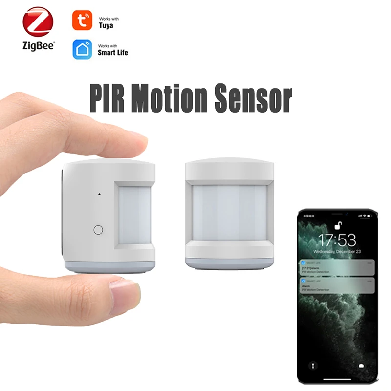 Tuya Mini ZigBee Human Body Sensor Wireless Smart Body Movement PIR Motion Sensor Use With Tuya Smart Life App Support Alexa
Tuya Mini ZigBee Human Body Sensor Wireless Smart Body Movement PIR Motion Sensor Use With Tuya Smart Life App Support Alexa