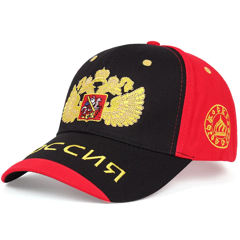 New Neutral Cotton Outdoor Baseball Cap Russia Badge Embroidery Snapback Fashion Sports Hat Men and Women with Patriot Hat Bone
New Neutral Cotton Outdoor Baseball Cap Russia Badge Embroidery Snapback Fashion Sports Hat Men and Women with Patriot Hat Bone