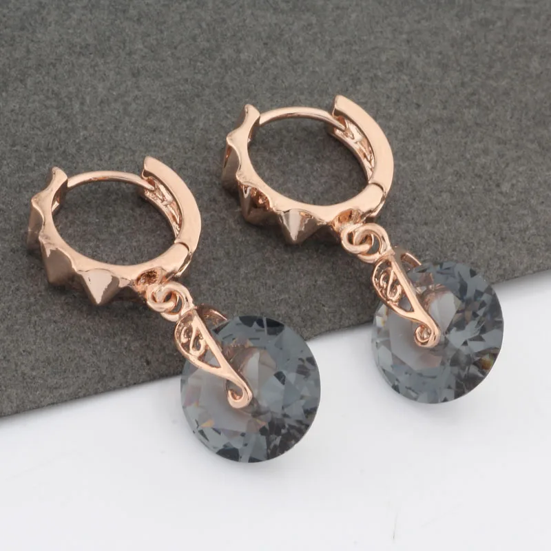 Luxury Quality Jewelry Gift 12mm Round Drop Earrings Women Natural Zircon Unusual Earrings Wedding Fashion Jewelry
Luxury Quality Jewelry Gift 12mm Round Drop Earrings Women Natural Zircon Unusual Earrings Wedding Fashion Jewelry