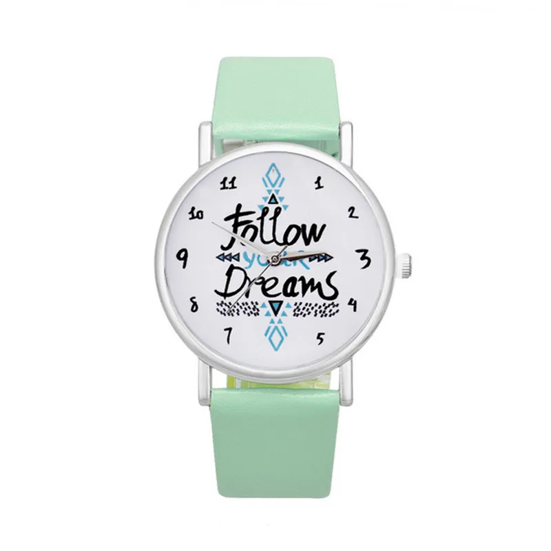 Brand Fashion Follow Your Arrow Watch Women Dress Watch Casual Leather Vintage Bracelet Clock Watch
Brand Fashion Follow Your Arrow Watch Women Dress Watch Casual Leather Vintage Bracelet Clock Watch