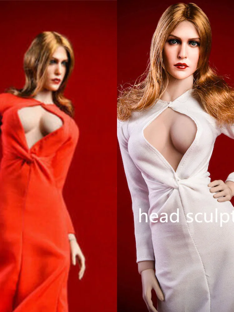 18XG3 1/6 Scale Female Head Sculpture Long Blonde Hair Beauty Head Carving For 12-inch Figure Body
18XG3 1/6 Scale Female Head Sculpture Long Blonde Hair Beauty Head Carving For 12-inch Figure Body