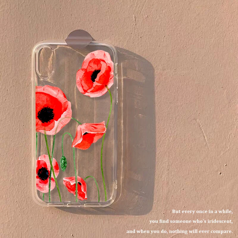 Red poppies Phone Case Phone Case for iPhone 8 7 6 6S Plus X XS MAX 5 5S SE XR 11 12 pro max 12mini
Red poppies Phone Case Phone Case for iPhone 8 7 6 6S Plus X XS MAX 5 5S SE XR 11 12 pro max 12mini