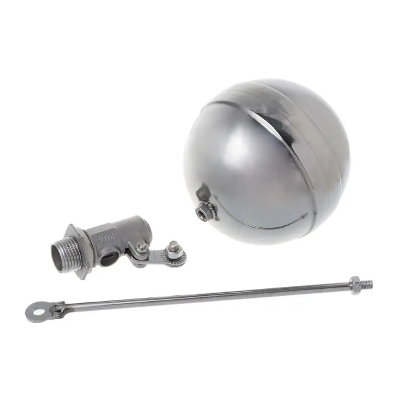 DN15 Male Thread Water Tank Ball Stainless Steel Flow Control Float Sensor Valve
DN15 Male Thread Water Tank Ball Stainless Steel Flow Control Float Sensor Valve