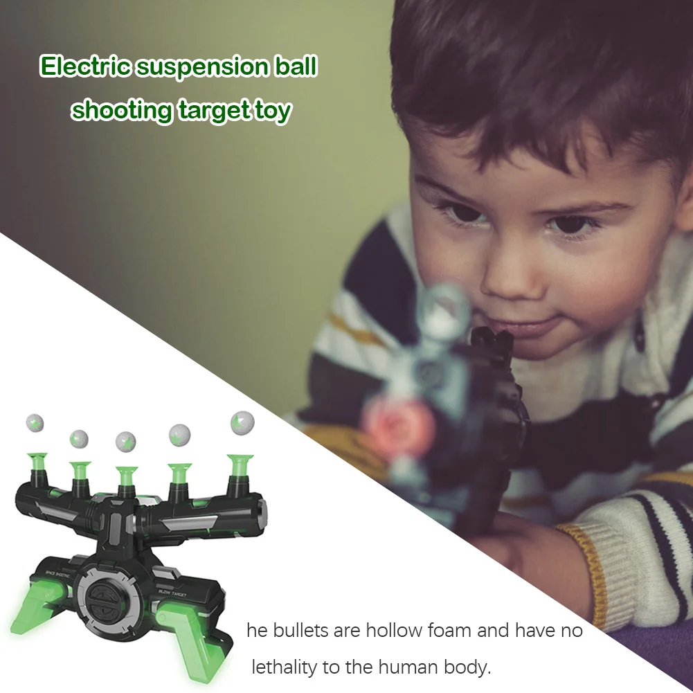 Hot Sale 42x26.1x8.65cm Electric Suspension Floating Ball Target Five Shooting Target Foam Bullet Kids Gifts Supplies
Hot Sale 42x26.1x8.65cm Electric Suspension Floating Ball Target Five Shooting Target Foam Bullet Kids Gifts Supplies