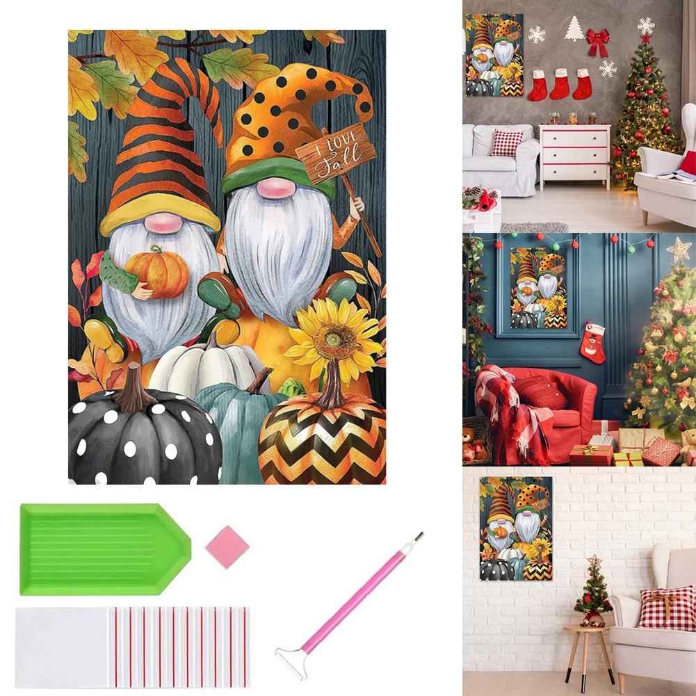 Christmas Decoration DIY Full Round Drill Diamond Art Gnomes Pumpkins Painting Crafts for Home Wall Room Decor Art Accessories
Christmas Decoration DIY Full Round Drill Diamond Art Gnomes Pumpkins Painting Crafts for Home Wall Room Decor Art Accessories