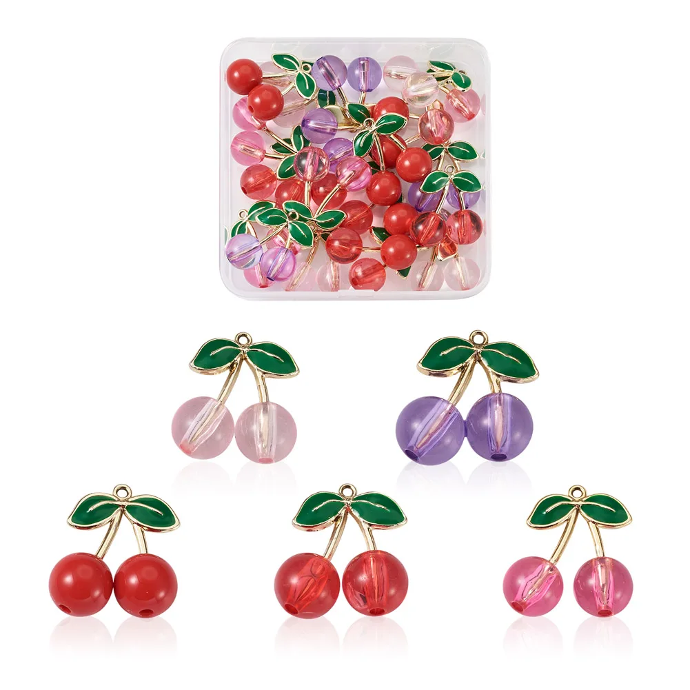 Подвески в виде Вишни из акриловой эмали, 20 шт./коркорт, Подвески для изготовления ювелирных изделий, браслетов, ожерелий «сделай сам», аксес...
Подвески в виде Вишни из акриловой эмали, 20 шт./коркорт, Подвески для изготовления ювелирных изделий, браслетов, ожерелий «сделай сам», аксес...