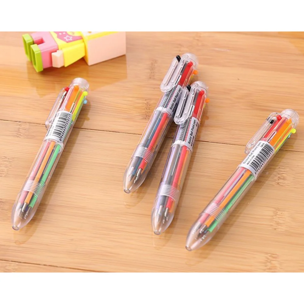 16Pcs Retractable Roller Pens Creative Six Color Ballpoint Pen School Office Stationery Supply
16Pcs Retractable Roller Pens Creative Six Color Ballpoint Pen School Office Stationery Supply