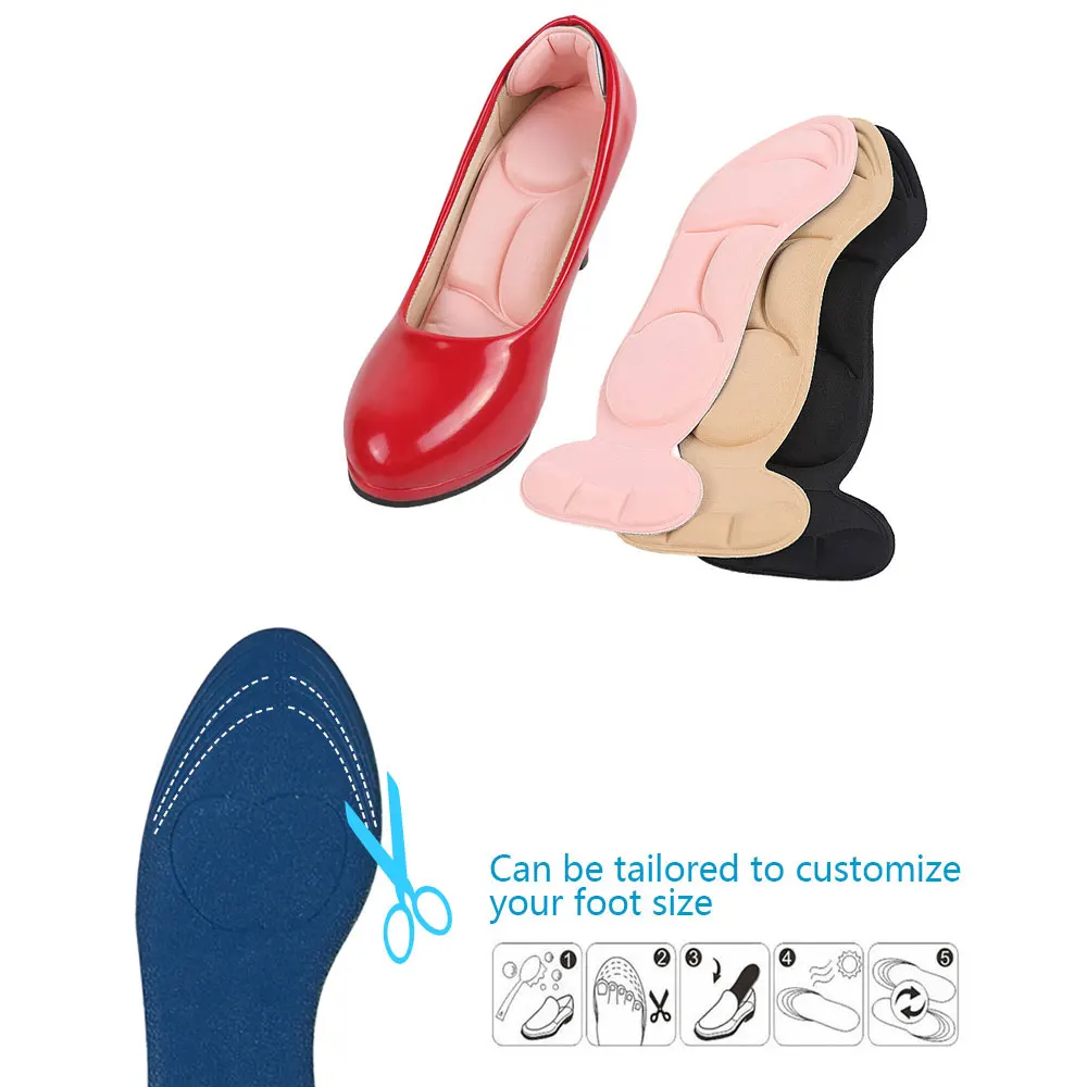 1Pair Foot Care Self Adhesive Heel Pads Non-slip Sponge Back Heel Cushion Insoles 2 in 1 for High Heels Blisters
1Pair Foot Care Self Adhesive Heel Pads Non-slip Sponge Back Heel Cushion Insoles 2 in 1 for High Heels Blisters